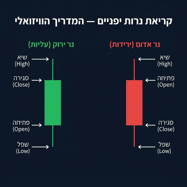 מדריך קריאת נרות יפניים